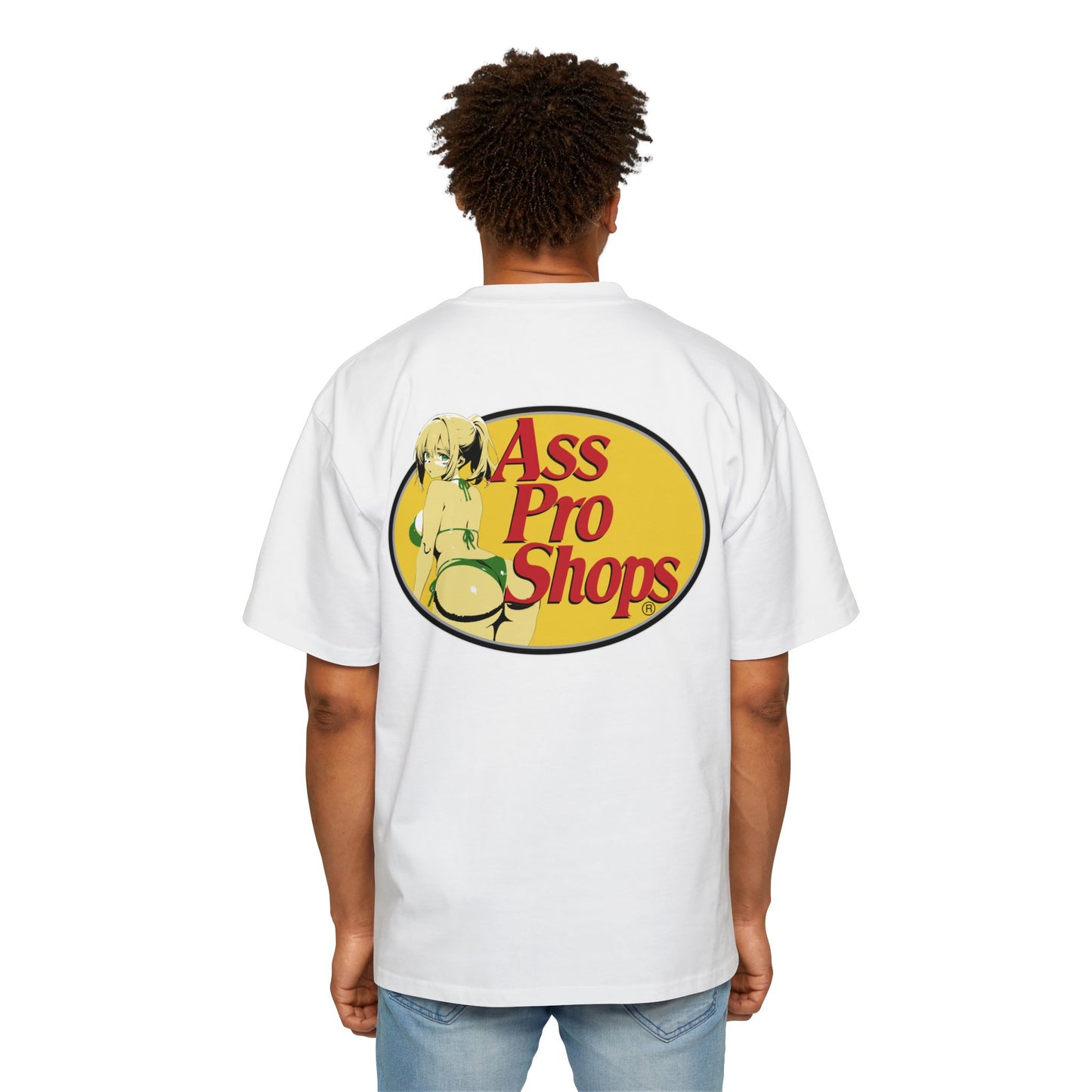 Graphic Tee — 'Ass Pro Shops' Retro Fishing Parody Shirt