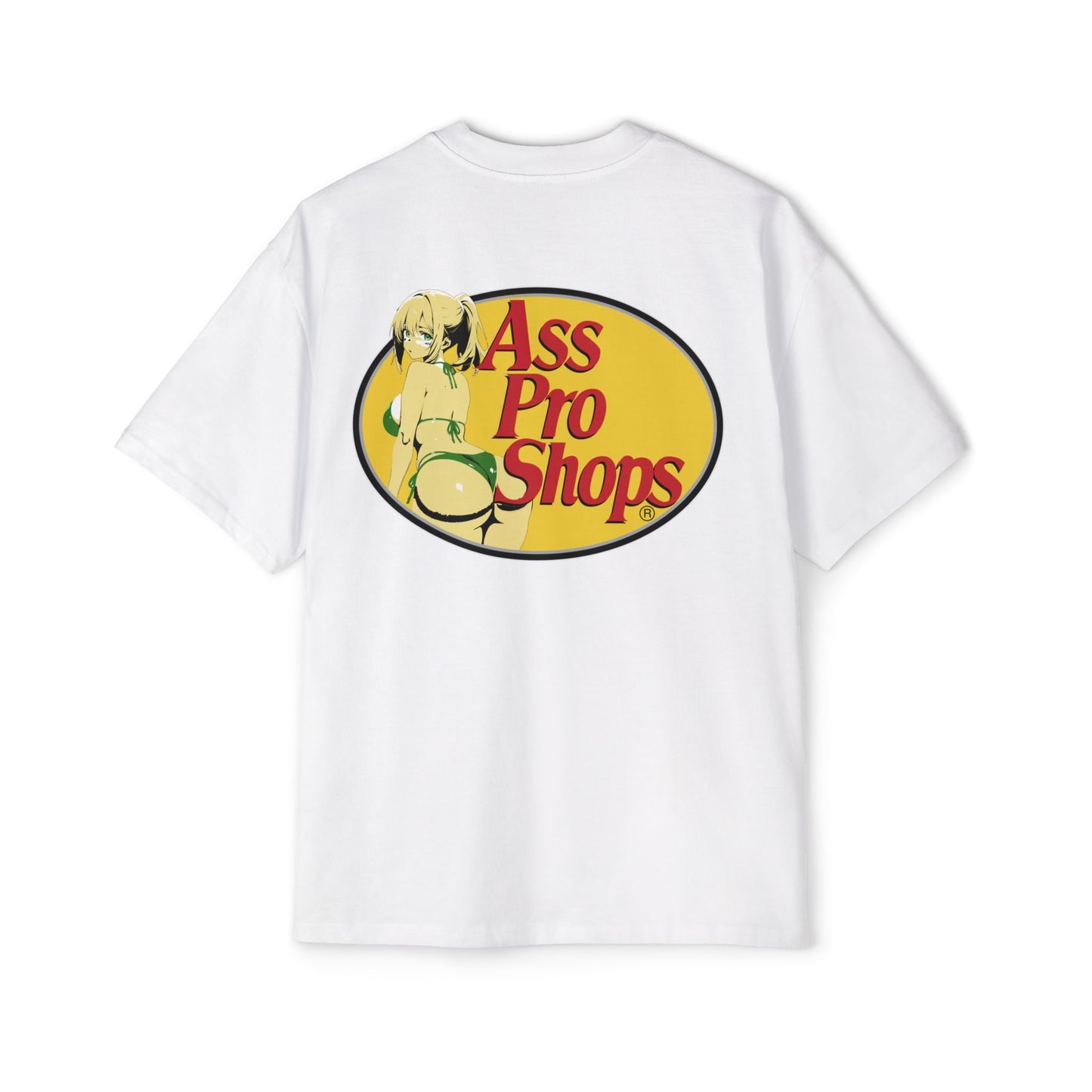 Graphic Tee — 'Ass Pro Shops' Retro Fishing Parody Shirt